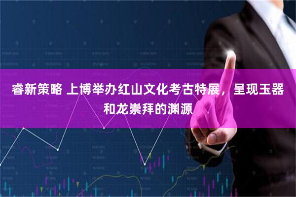 睿新策略 上博举办红山文化考古特展，呈现玉器和龙崇拜的渊源